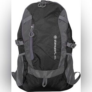 StanSport Unisex Adult Hiking Daypack - 30 Liter Olive Multiple In & out pockets